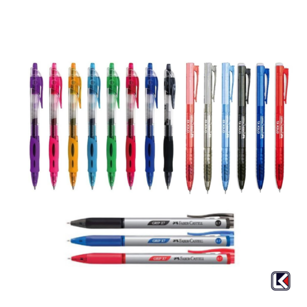 RETRACTABLE GEL & BALLPOINT PENS [0.7mm | 0.5mm]
