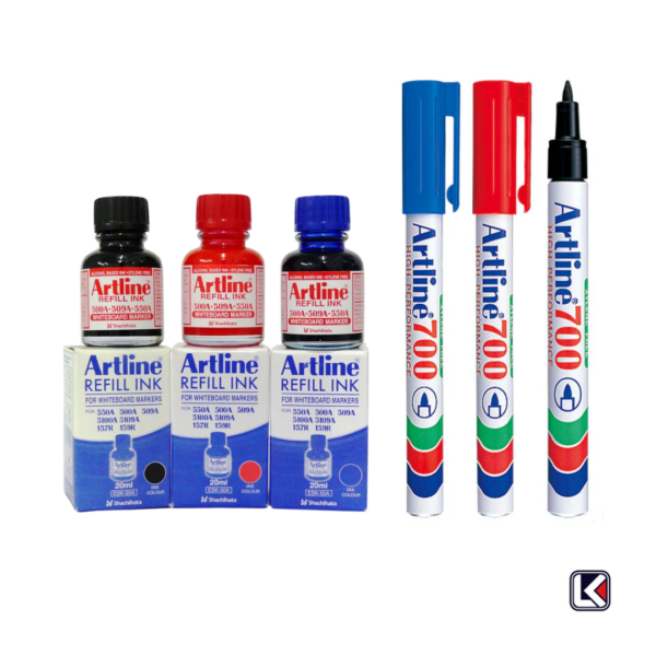 WHITEBOARD MARKER, PERMARNENT MARKER & REFILLABLE INK [500A | 509A | 550A | 700]